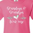 thumbnail image 4 of Inktastic Grandma and Grandpa Love Me- Heart Grandchild Youth T-Shirt, 4 of 5