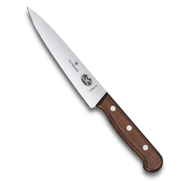 Cuchillo de chef Victorinox 6 con mango de palisandro fabricado en Suiza