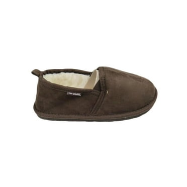 Big Boys Slippers Northside Big Boys Hartford Size 4-5 Brown