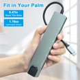 thumbnail image 4 of Hub USB-C Vrebrey 8 en 1 4K HDMI 85W PD USB-A USB-C, 4 of 6