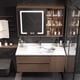 thumbnail image 5 of Light Luxury Bathroom Cabinet Combination Cream Style Minimalist Ceramic Integrated Bathroom Sink Gabinete Home Furniture YX50BC My Lux Decor Round, 5 of 47