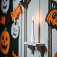 thumbnail image 3 of Halloween Cute Ghost Taper Candless for Home Decor, Spooky Shaped Wax Candless for Party Table Centerpieces and Gift Giving, 3 of 5
