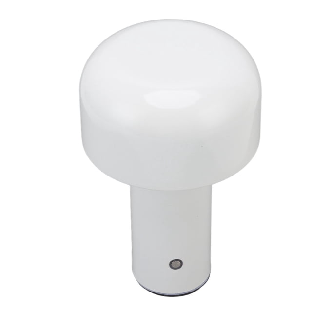 Lámpara De Seta Portátil Con Control Táctil, Luz De Escritorio LED Con Atenuación De Tres Colores, Batería Recargable, Para Dormitorio, Pareja Y Cena