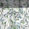 thumbnail image 6 of Blue Green Eucalyptus Cloth Napkins, Spring Botanical Leaves Weeping Washable and Reusable Dinner Napkins Set of 6, Table Napkin for Kitchen Party Birthday Wedding Hotel Housewarming 20"x20", 6 of 9