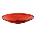 thumbnail image 2 of Achla Designs  Reflective Crackle Glass Birdbath Bowl, 14 Inch Diameter, Red, 2 of 3