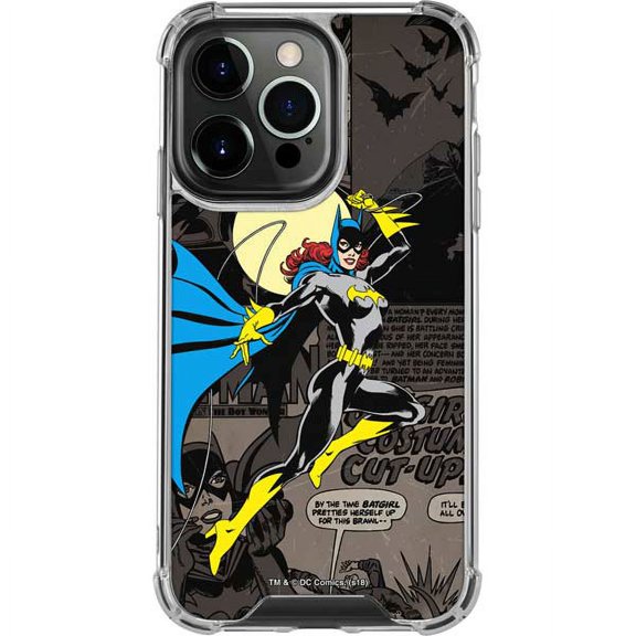 Skinit DC Comics Batgirl Mixed Media iPhone 13 Pro Clear Case
