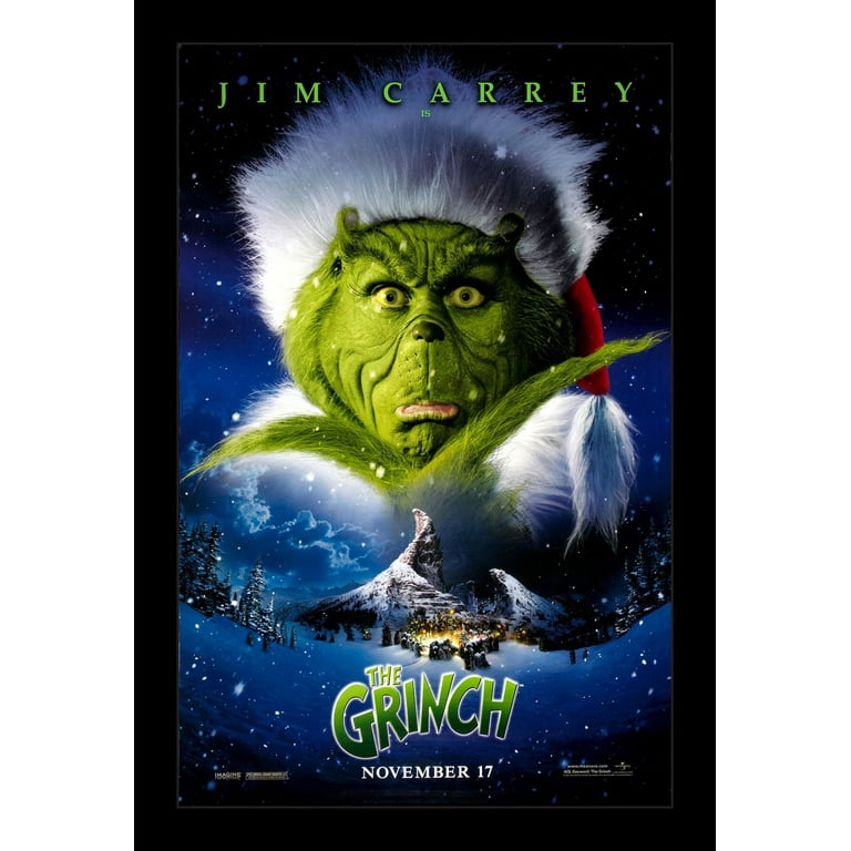 HOW THE GRINCH STOLE CHRISTMAS - 11x17 Framed Movie Poster - Walmart.com