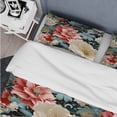 thumbnail image 4 of Designart "Delicate Pink Paisley Dream II" Damask Bedding Covert Set - Bohemian & Eclectic Bed Set With 2 Shams, 4 of 5