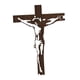 thumbnail image 2 of Estatua de crucifijo de pared, , decoración de Jesús, estatuilla tallada, cruz de pared para apartamento, sala de estar, oficina, regalo Marrón, 2 of 8