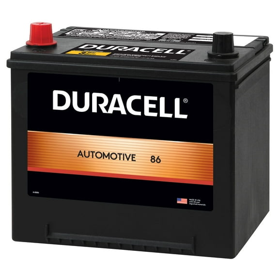 Duracell Automotive Battery, Group Size 86