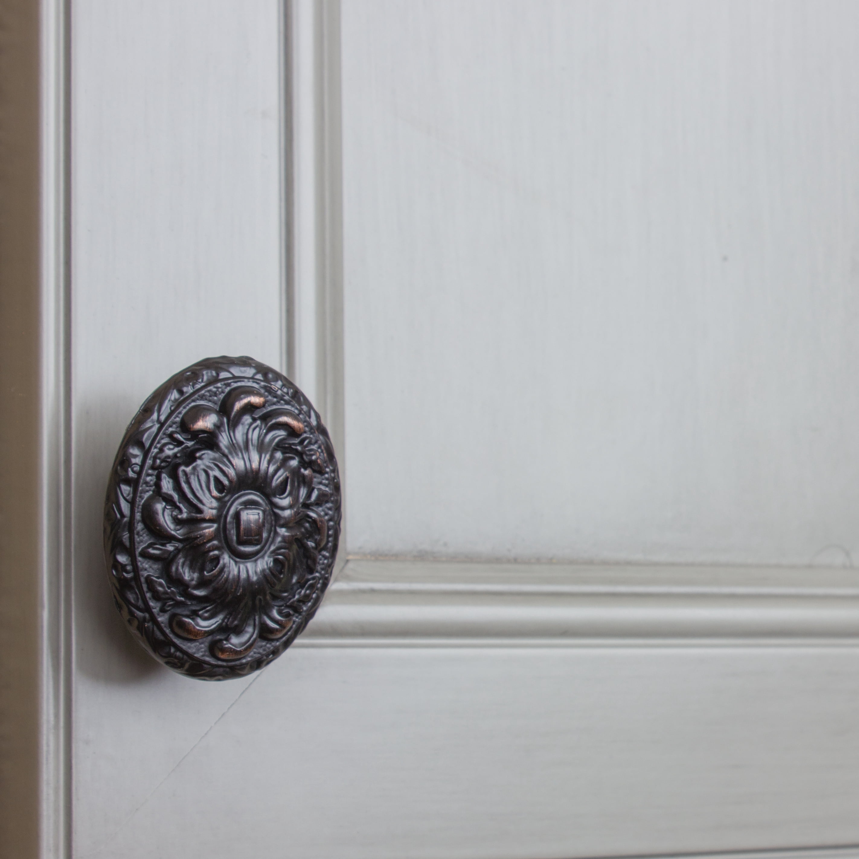GlideRite 2 in. Old World Ornate Oval Cabinet Knob, Oil Rubbed Bronze, Pack of 10