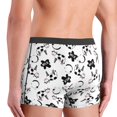 thumbnail image 4 of Men's Boxer Briefs, Cute Cow and Milk Stains Soft Comfy Mens Underwear Boxer Briefs Breathable With Widen Waist, 4 of 7