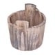 thumbnail image 5 of Maceta redonda de Madera BuyWeek Macetero de barril vintage, 5 of 12