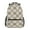 Beige Brown White Checkered, variant on School Backpack Lightweight Multipocket College High Middle Student Bag 15L Cloud Star Flower Rainbow Butterfly