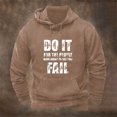thumbnail image 1 of Styesk Chandails en Molleton pour Hommes Sweat à Capuche Imprimé Uni à Manches Longues avec Poche, 1 of 3