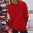 thumbnail image 4 of Suéter navideño para mujer, sudaderas hechas a mano para hombres grandes y altos, sudaderas con capucha de color sólido, suéteres tipo pulóver para mujeres, gráficos, 4 of 4