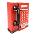 thumbnail image 3 of Tnarru Accessoires de Téléphone Fixe Décoration Murale Ornement en Fer Design Rétro pour Photographie Fond Robuste, Rouge, 3 of 8