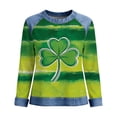 thumbnail image 5 of Hxlamzoo St. Patricks Day Shirt Women 2026 Long Sleeve Button Down Irish Clover Shamrocks Tunic Tops Saint Patty's Day Outfit, 5 of 5