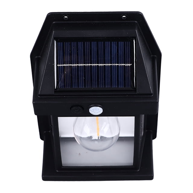 Motion Sensor Solar Wall Light, 3 Modes Outdoor LED Sconce, Dusk to Dawn Lights for Patio, Fence and Courtyard with Motion Sensor, Solar Wall Lanterns