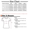 thumbnail image 3 of Awdenio Summer Feather Print Tops for Womens Plus Size Crewneck Tees Roll Sleeves Pullover Loose Tshirt, 3 of 7