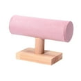 thumbnail image 2 of Soporte para pulseras, expositor de joyas, estante de almacenamiento, base de madera, organizador de pulseras para Rosa, 2 of 9