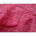 thumbnail image 4 of oneOone Silk Tabby Pink Fabric Rabbit Animal Fabric For Sewing Printed Craft Fabric By The Yard 42 Inch Wide, 4 of 4