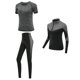 thumbnail image 1 of Ropa Deportiva de secado rápido para mujer, conjunto de ropa de yoga para gimnasio, traje de abrigo, sujetador, camiseta y leggings para entrenamiento, 2019, 1 of 5