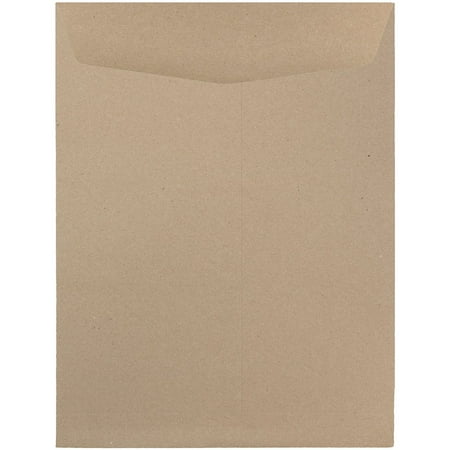 UPC: 0799418492919 | JAM 9 x 12 Catalog Envelopes  Brown Kraft  10/Pack  Brown Kraft Recycled