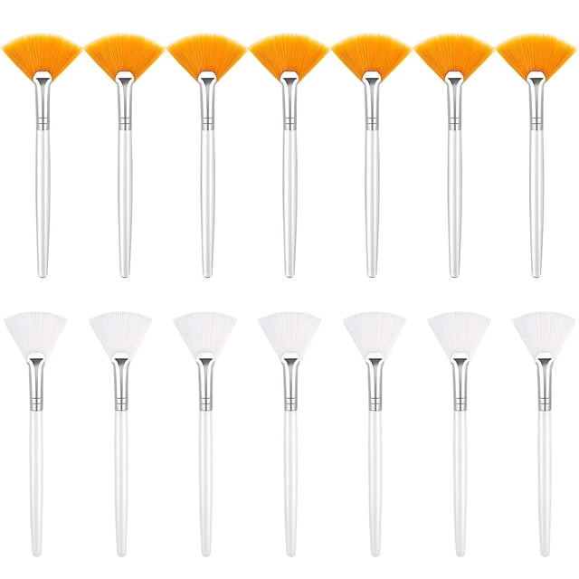 14 piezas de pinceles para mascarillas faciales, pinceles suaves para mascarillas faciales, pinceles para mascarillas faciales, pinceles para mascarillas faciales, pinceles para mascarillas