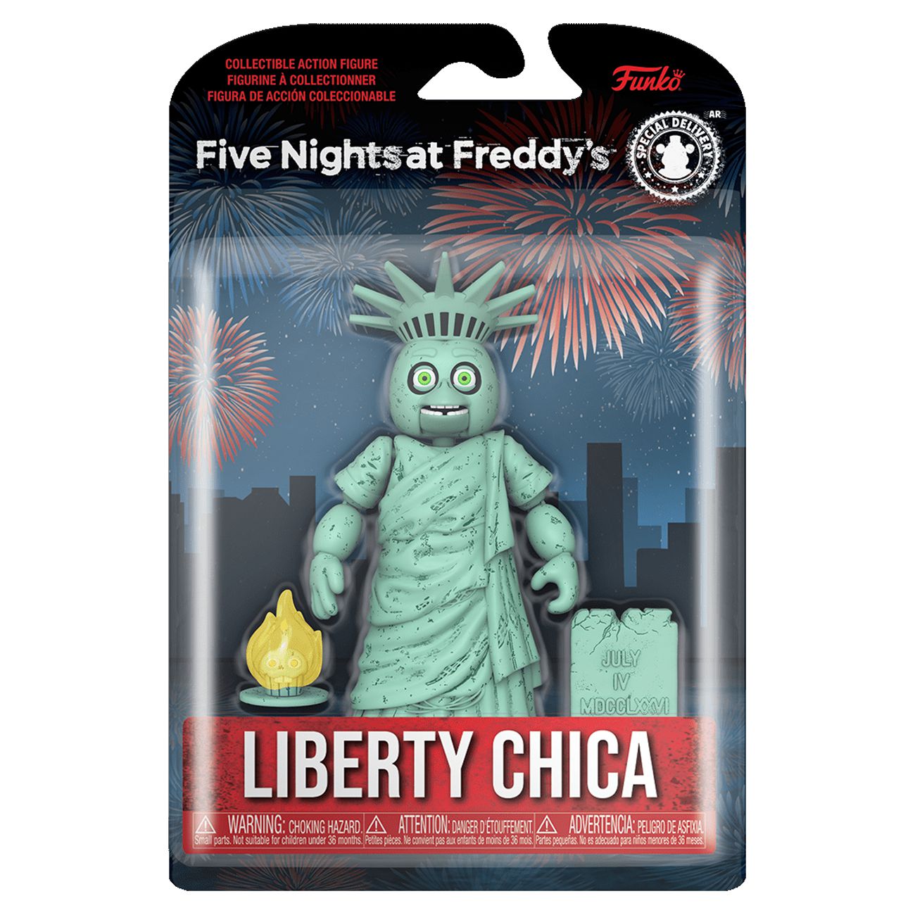 Funko Action Figure: Five Nights at Freddy's - Liberty Chica (Walmart Exclusive) - image 2 of 4