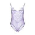 thumbnail image 5 of Mujeres Sexy Soild Exquisita Encaje Lencería Body Recorte Ropa de dormir Fridja  nalpqowj38689, 5 of 5