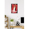 thumbnail image 2 of NBA Atlanta Hawks - Zaccharie Risacher 25 Wall Poster, 14.725" x 22.375" Framed, 2 of 5