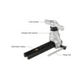 thumbnail image 3 of Flaring Tool Angle Eccentric Cone Type Flaring Tool Kit For Copper Brass Aluminum Mild Steel Pipe Eccentric Flaring Tool Set ,One-Click Setup, 3 of 5