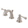 thumbnail image 1 of Kingston Brass KB918BL High Rise Mini Widespread Lavatory Faucet, Satin Nickel, 1 of 1