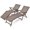 Brown, variant on Biotree 2 Pieces Foldable Chaise Lounge Chair with 2-Position Footrest Stackable Patio Chair for Garden Backyard, Brown