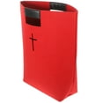 thumbnail image 3 of Felt Bible Bag in Claret for Carrying and Toting, 3 of 4