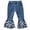 Blue 2A cute clothes for girls 10-12, variant on Kids Girls Baggy Straight Jeans Bow Loose Wide Leg High Waist Denim Pants Summer Daily Casual Trousers with Pockets Girls Uniform Pants Navy Blue