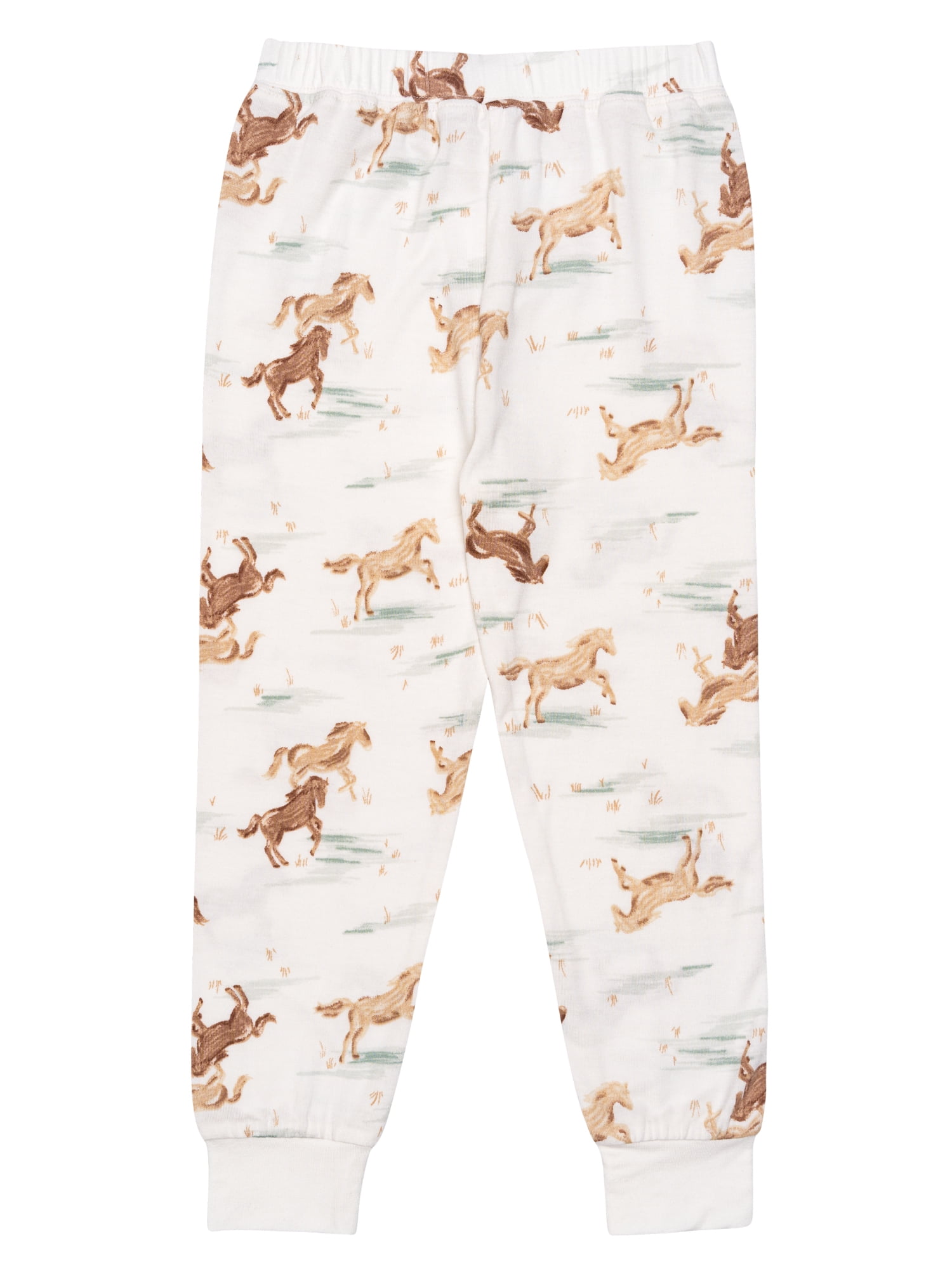 Modern Moments by Gerber Toddler Neutral Super Soft Tight Fitting Pajama Set, 2-Piece, Sizes 12M-5T