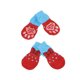 thumbnail image 5 of Calcetines antideslizantes Greeniant para perros 4 piezas hilo de algodón rojo brillante S, 5 of 6
