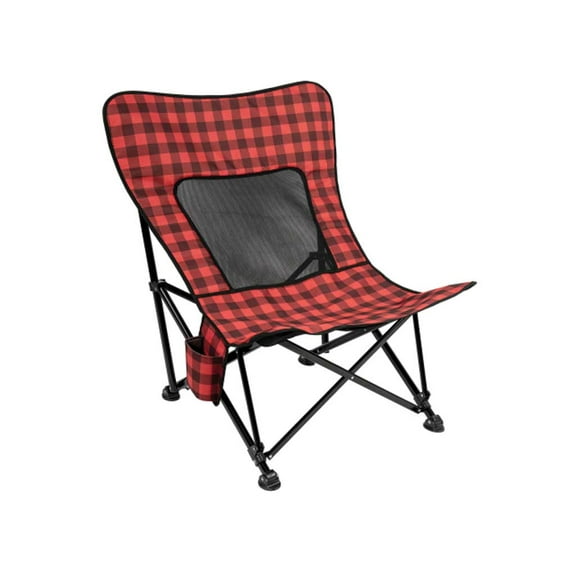 KUMA 895-KM-ACMS-RB Mesh Aurora Chair - Red/Black