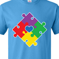thumbnail image 4 of Inktastic Autism Awareness Month Puzzle T-Shirt, 4 of 5