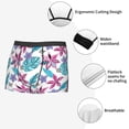 thumbnail image 3 of Pofeuu Hawaiian Style Print Men’s Boxer Briefs, Moisture-Wicking Underwear, Regular,Trunk-X-Large, 3 of 5