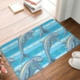 thumbnail image 4 of Uemuo Dolphin Printed Door Mat Indoor Doormat 16"x24",Front Back Door Mats Non Slip Entrance Rugs,Inside Doormats for Entryway, 4 of 9