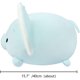 thumbnail image 1 of Almohada de peluche con forma de elefante HUOGUO, 40 cm, azul, 1 of 5