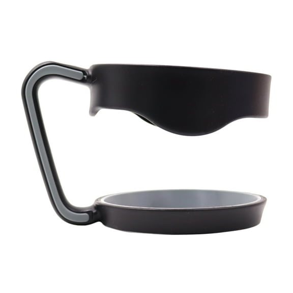 GAXIRE Black Anti- Tumbler Handle for Travel Mugs and Beer Mugs, Provides for Most Tumblers
