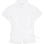George - Women's Belted Peter Pan Blouse