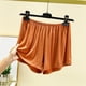 thumbnail image 1 of Puntoco Pantalones cortos de salón para mujer, a la moda, holgados, elásticos, cómodos, versátiles, de verano, anchos, para el hogar, 1 of 5