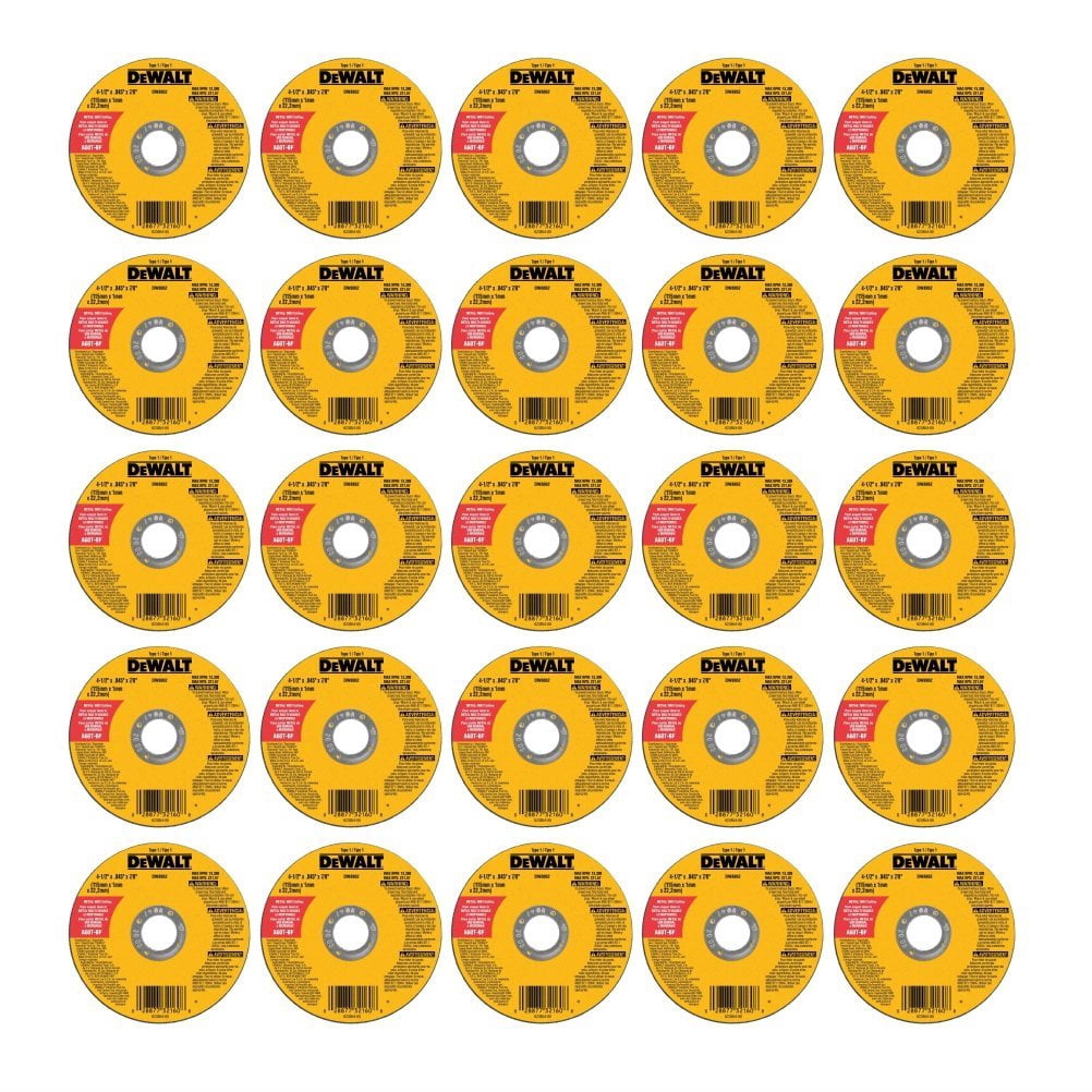 DeWalt DWA8201 4 X 5/8 40 Grit Zirconia T29 Flap Discs Metal Blending 10 Pack