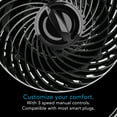 thumbnail image 3 of Vornado Pivot3 Air Circulator Clip-on Fan, 11.72", Black, 3 of 6