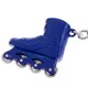thumbnail image 3 of Llavero decorativo con colgante de patín de ruedas de estilo moderno Azul, 3 of 6